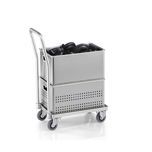 Chariot de transport - G®-DOLLY C 915 series - Gmöhling Transportgeräte GmbH - aluminium / polyvalent / porte-bacs