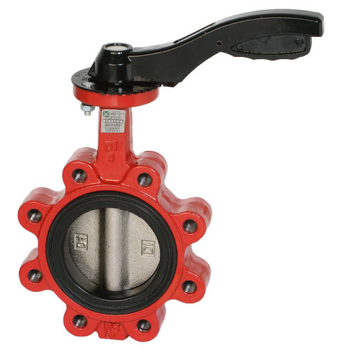 Vanne papillon - 124 TIFQ - Mival - à levier / pour eau potable / type lug