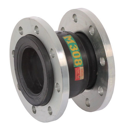 Compensateur de dilatation en caoutchouc - 308 TIFQ  - Mival - rond / à bride / pour l'eau
