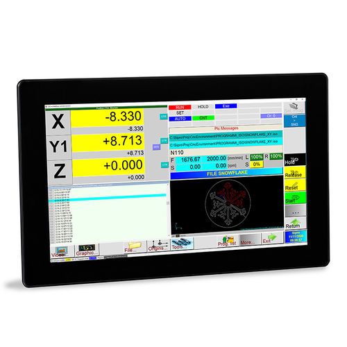 Moniteur pour interface HMI - MTFT21-W - Sipro srl - TFT-LCD / à écran tactile capacitif / industriel