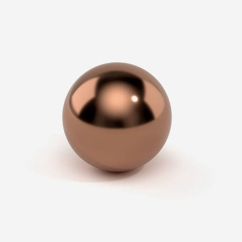 Bille en bronze - RGPBALLS Srl - pour roulement / pour clapet