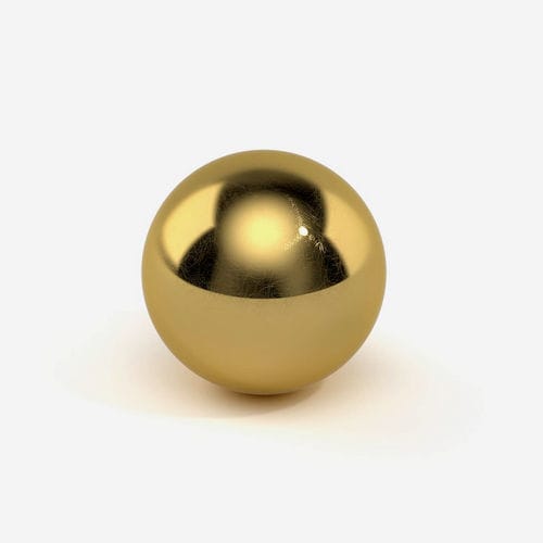 Bille en laiton - RGPBALLS Srl - pour clapet / pour l'industrie pétrochimique
