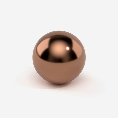 Bille en bronze - RGPBALLS Srl - alliage d'aluminium / pour clapet