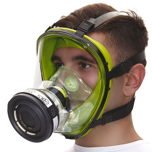 Masque de protection masque complet - 5000 Universal series - B.L.S. S.r.l. - à cartouche / mono-filtre / à raccord à vis