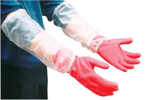 Manchette de protection de travail - L0081 - PPSGB - de protection chimique / en PVC / unisexe