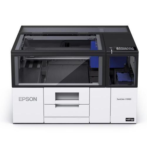 Imprimante grand format à jet d'encre UV - SureColor V1000 - EPSON Europe - à 4 couleurs / à plat