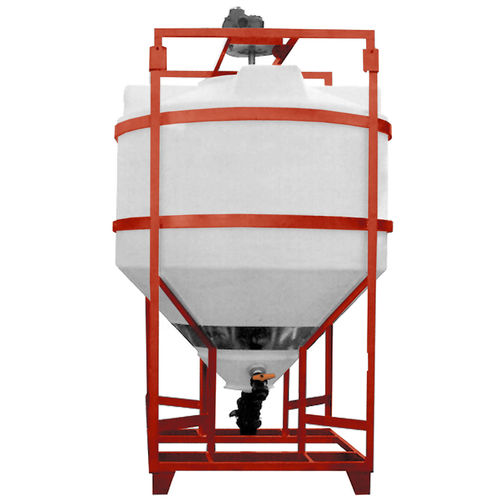 Réservoir pour liquides - TCC/L series - ARICON GmbH - en polyéthylène / cylindrique / à fond conique