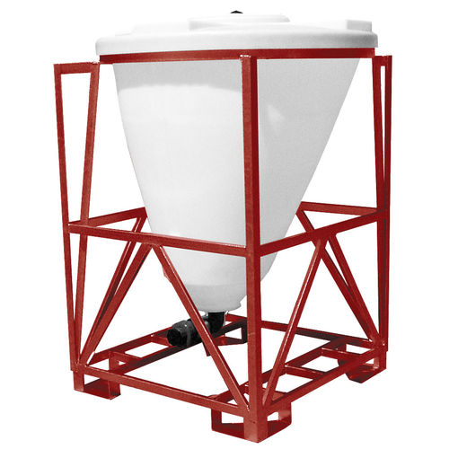 Réservoir pour liquides - TSA/L series - ARICON GmbH - en polyéthylène / cylindrique / à fond conique