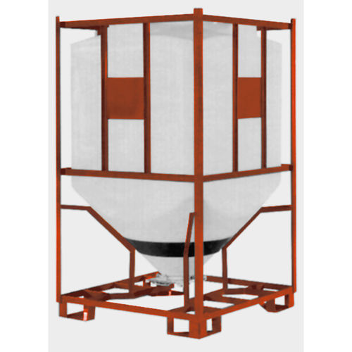 Réservoir pour produits en vrac - TC/P series - ARICON GmbH - en polyéthylène / à fond conique / rectangulaire