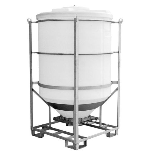 Réservoir pour produits en vrac - TCC/P series - ARICON GmbH - en polyéthylène / cylindrique / à fond conique