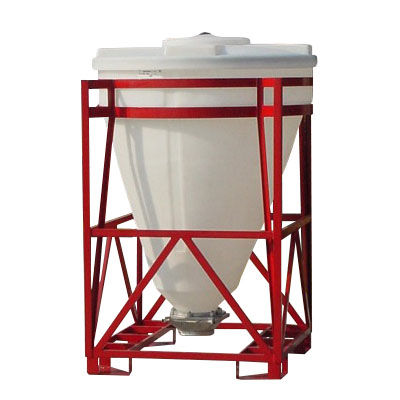 Réservoir pour produits en vrac - TSA/P series - ARICON GmbH - en polyéthylène / à fond conique / vertical