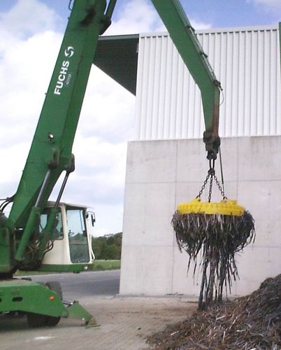 Électroaimant de levage à commutation électrique - WOKO - de manutention / pour tôle / pour ferraille