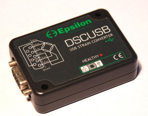 Conditionneur de signal pour extensomètre - DSCUSB  - Epsilon Technology - numérique / USB