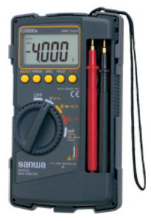 Multimètre numérique - CD800a - Sanwa Electric Instrument - portable / industriel