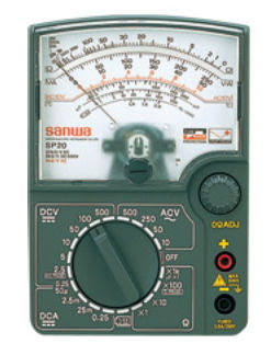Multimètre analogique - SP20 - Sanwa Electric Instrument - portable / industriel