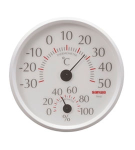 Thermo-hygromètre analogique - TH10 - Sanwa Electric Instrument - humidité relative / température