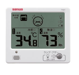 Thermo-hygromètre numérique - TH21 - Sanwa Electric Instrument - humidité relative / température