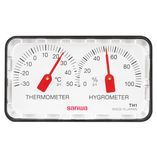 Thermo-hygromètre analogique - TH1 - Sanwa Electric Instrument - humidité relative / température