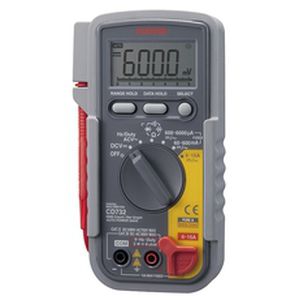 Multimètre numérique - CD732 - Sanwa Electric Instrument - portable / 1000 V / 15 A