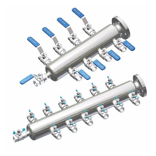 Manifold multivoie - AHM  - Golden Mountain Enterprise - en acier inoxydable / pour gaz / de répartition