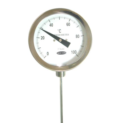 Thermomètre bimétallique - AY_AI_AYQS - Golden Mountain Enterprise - à cadran / IP66 / à insertion