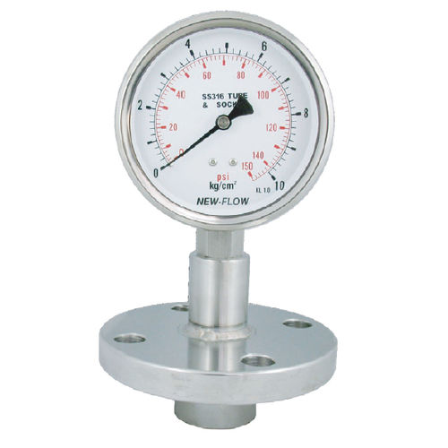 Séparateur à membrane avec fixation par bride - DT128 - Golden Mountain Enterprise - pour manomètre / de process / de mesure