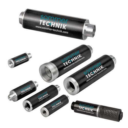 Silencieux d'échappement - AA - Sommer-Technik - de vide / pour éjecteur / tubulaire