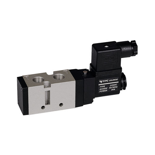 Distributeur pneumatique à tiroir - MV4 series - Sommer-Technik - actionné pneumatiquement / actionné par solénoïde / 5/2 voies