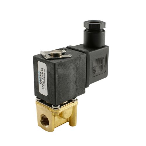 Électrovanne à commande directe - MV02-2218-30 - Sommer-Technik - 2 voies / NF / air