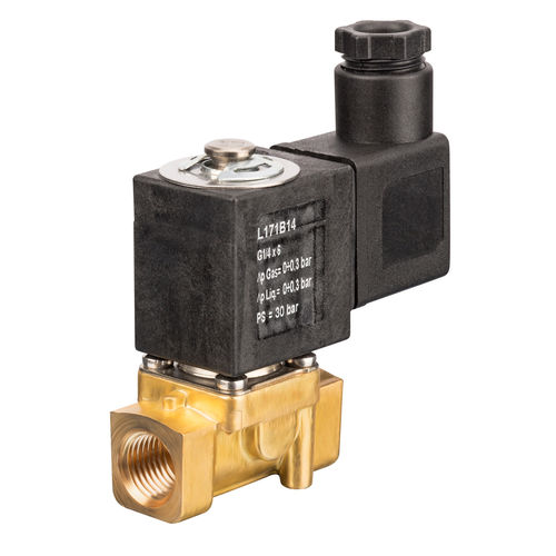 Électrovanne 2 voies - MV01-2214 series - Sommer-Technik - à commande directe / NF / air