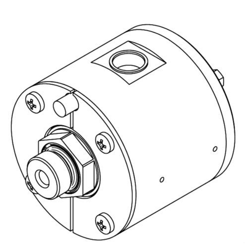 Raccord tournant pour eau - 524100024E - SCHLEIFRING GmbH - pour air / pour huile / radial