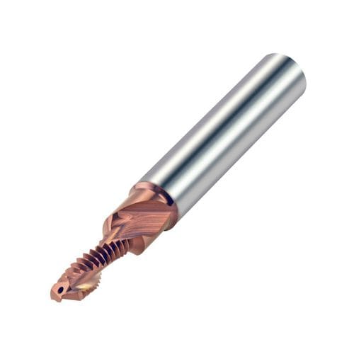 Fraise carbure monobloc - MT series - Carmex Precision Tools - à fileter / de perçage / pour fonte