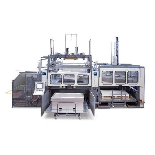 Machine de thermoformage pour plaque en plastique - br5cs - CMS S.p.A. - automatique / en ligne