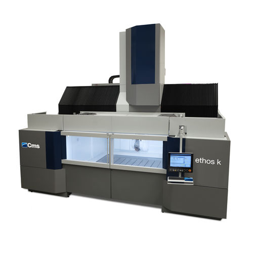 Centre d'usinage CNC 5 axes - ETHOS K series  - CMS S.p.A. - vertical / pour composites / pour le bois