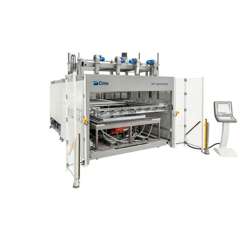 Machine de thermoformage pour plaque en plastique - br5 special spa - CMS S.p.A. - pour grandes pièces / manuelle / automatique
