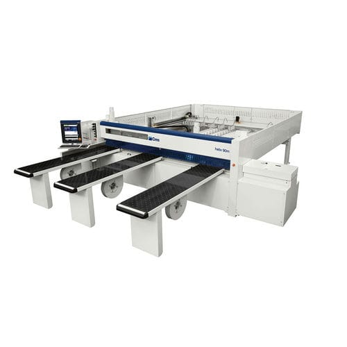 Machine de découpe à lame - helix series  - CMS S.p.A. - pour matières plastiques / de panneaux / CNC