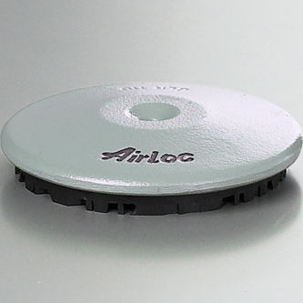 Support antivibratoire rond - GLR /B1 series - AirLoc AG - en élastomère / pour machines