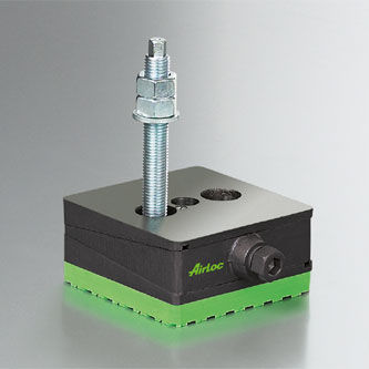 Pied de machine - 407.1-VRC series - AirLoc AG - en élastomère / antivibration / à visser