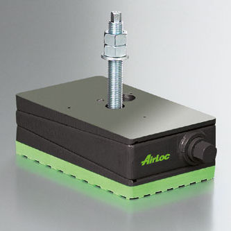 Pied de machine - 2006.1-VRC series - AirLoc AG - en élastomère / antivibration / à visser
