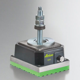 Pied de machine - 505.1-VRKC series - AirLoc AG - en élastomère / antivibration / réglable