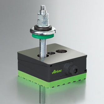 Pied de machine - 407.2-VRC series - AirLoc AG - en élastomère / antivibration / à visser