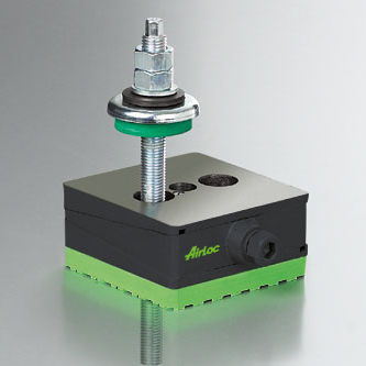 Pied de machine - 450.2-VRC series - AirLoc AG - en élastomère / pour fixation au sol