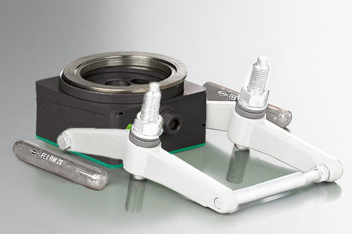 Pied de machine - KaBloc 203.52V /903 - AirLoc AG - en métal / de mise à niveau / pour fixation au sol