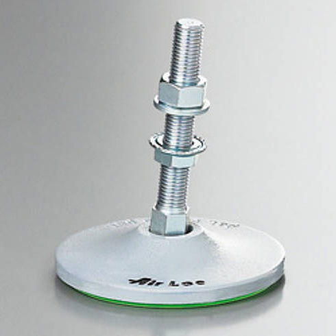 Pied de machine - PRG series - AirLoc AG - en élastomère / antivibration / réglable