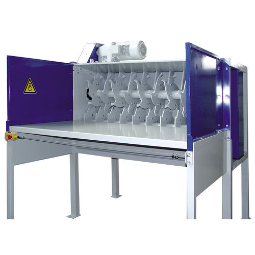 Déchiqueteur primaire - EKZ series - ERDWICH Zerkleinerungs-Systeme GmbH - à 2 arbres / pour carton / robuste