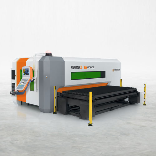 Machine de découpe laser à fibre - FIBERMAK SL G-FORCE - ERMAKSAN - laser 2D / pour aluminium / pour acier inoxydable