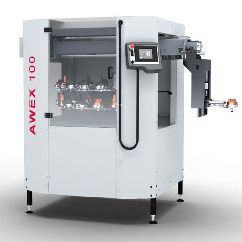 Machine d'électroérosion avec changeur d'électrodes - AWEX - exeron - à fil / CNC / flexible