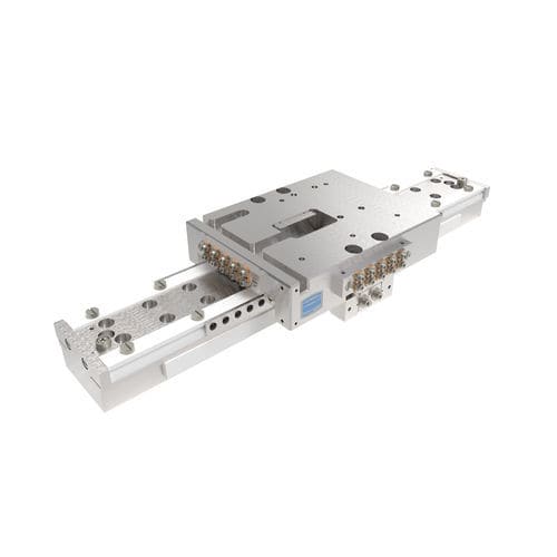 Platine de nanopositionnement compatible vide - LA97 series - Steinmeyer Mechatronik GmbH - linéaire / piézoélectrique / 1 axe