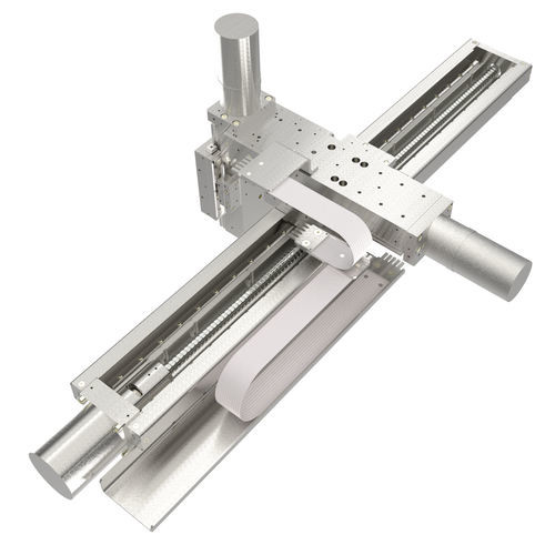 Système de positionnement sous haut vide - LA80-2LA95 - Steinmeyer Mechatronik GmbH - multiaxe / 3 axes / XY