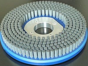 Brosse circulaire - GERBER - d'ébavurage / de polissage / au diamant